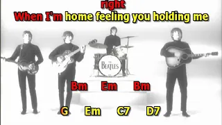 A Hard Day’s Night Beatles isolated orginal vocals  lyrics chords