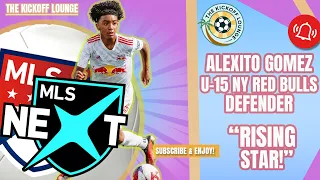 New York Red Bulls Academy: Alexito Gomez - Interview with star defender on GA CUP, Goals, & Life