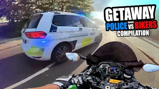 BIKERS VS COPS - Motorcycle Police Chase Compilation 2023