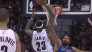 LEBRON JAMES'S TOP 10 DUNKS WITH BEST BEAT DROPS