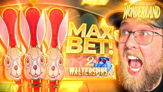 MY BIGGEST WIN ON ADVENTURES BEYOND WONDERLAND (MAX BETS)