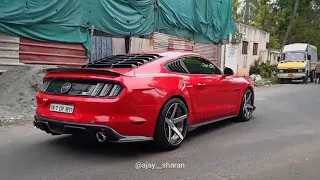 Ford Mustang GT MK 6 w/ ARMYTRIX Cat-back Valvetronic Exhaust l Loud Pops Through the Street!