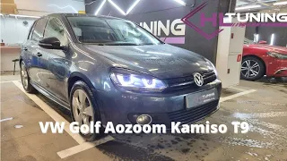 VW Golf 6 замена линз на Aozoom T9