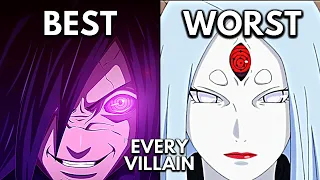 Every Naruto Villain Ranked From Best To Worst