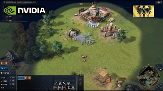 Age of Empires 4 - 1v1 Holy Roman Empire vs Mongols Fast Win | Multiplayer Gameplay