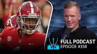 Garrett Wilson vs Jameson Williams & WR Rankings reactions | CHRIS SIMMS UNBUTTONED (Ep. 358 FULL)