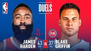 Duel In Houston: James Harden vs Blake Griffin | November 21, 2018