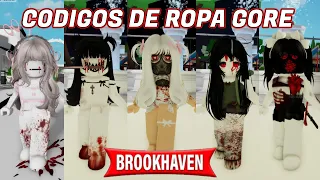 Códigos de ROPA/GORE *GRATIS* en Brookhaven 🏡 RP ROBLOX #roblox #brookhaven #parati