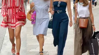 AUGUST 2023 MILAN STREET STYLE 🇮🇹 ITALIAN SUMMER 2023 STREET FASHION #whatarepeoplewearing #nyfw