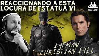 ESTATUA TAMAÑO REAL DEL BATMAN DE CHRISTIAN BALE,  LA LOCURA CON LA QUE QUEEN STUDIOS SE HA CORONADO