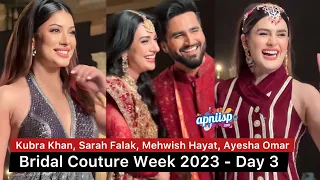 BCW 2023 - Kubra Khan, Sarah Falak, Mehwish Hayat, Ushna Shah, Ayesha Omar