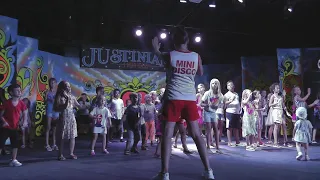 Детская анимация mini disco, июльский вечер в отеле Justiniano 2020, Турция