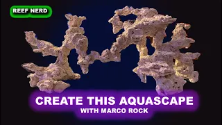 How to Aquascape with Marco Rock - Guide to build an amazing negative space rock structure