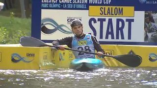 Jonny Dickson Great Britain Semi Final / 2023 ICF Canoe-Kayak Slalom World Cup La Seu d'Urgell Spain