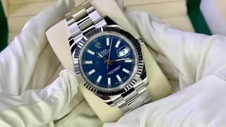 Rolex Datejust 41 mm Blue Dial