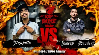 All Nepal Thugs Family Rap Battle Episode-1 Sudeep G-bob vs Sirupate