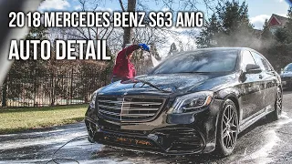 2018 MERCEDES BENZ S63 AMG AUTO DETAIL - CINEMATIC B ROLL #mercedesamg #autodetailing