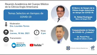 Reuniones del Cuerpo Médico CAA