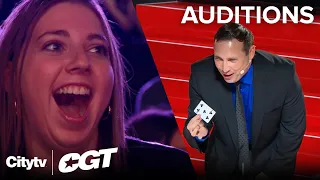 Mitchell Hrycan's Magic Act Is Double The Fun! | Auditions | Canada's Got Talent 2024