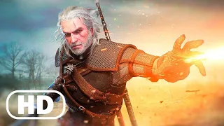 The Witcher Geralt of Rivia Army Battle Scene 2022 4K ULTRA HD Action