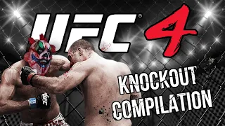 UFC 4 - Knockout Compilation #1