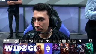 TSM vs Evil Geniuses | Week 1 Day 2 S11 LCS Summer 2021 | TSM vs EG W1D2 Full Game