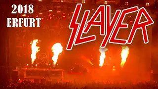 SLAYER - Live Konzertbeginn - Abschiedstour Erfurt 2018 Messehalle - Publikum Video HD