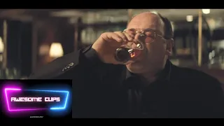 JAMES GANDOLFINI HAVING A ROUGH NIGHT WITH BRAD PITT - KILLING THEM SOFTLY