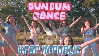 [KPOP IN PUBLIC] 오마이걸 (OH MY GIRL) - 'Dun Dun Dance' | Full Dance Cover by HUSH BOSTON