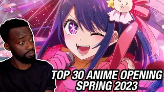 2023 IS ON FIRE🔥|  Top 30 Opening of Spring 2023 Reaction