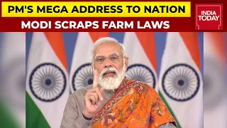 PM Modi's Mega Address To Nation, Says Will Take Constitutional Measures To Repeal Farm Laws