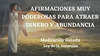 💜💜MEDITACIÓN CON AFIRMACIONES MUY PODEROSAS⭐ PIDE AL UNIVERSO MIENTRAS DUERMES✨ Ley de la Atracción✨