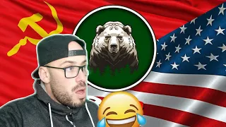 REACTION to Реакция американца и русского при встрече с медведем