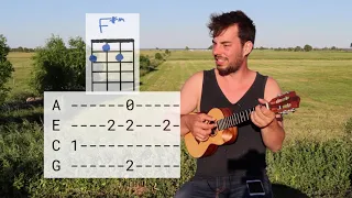 Chanson pour Pierrot - tutoriel ukulélé - Renaud (accords faciles et fingerstyle)