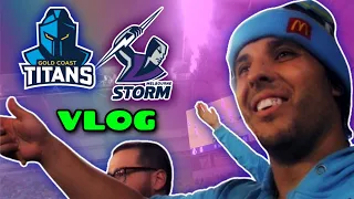 STARTING TO CLICK! | Gold Coast Titans vs Melbourne Storm | Game Day Experience | NRL Vlog