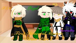 First Elemental Masters React to Wu, Garmadon and Lloyd (Part 6/6) Ninjago reacts (My AU)