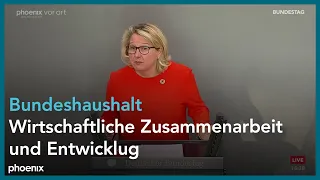 Bundestagsdebatte zum Bundeshaushalt für Wirtschaftliche Zusammenarbeit und Entwicklug am 23.03.22