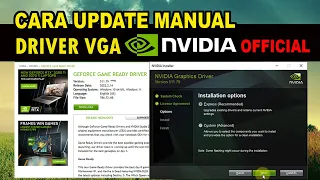 Cara Update Driver VGA NVIDIA Manual | Official Download