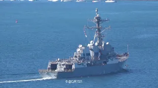 USS Sampson (DDG 102) Outbound - January 3, 2022 - San Diego