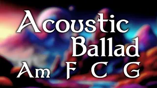 Backing track Acoustic Ballad A minor 75bpm. Play along & have fun!