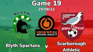 2022/2023 game 19 - Blyth Spartans v Scarborough Athletic 29/08/22