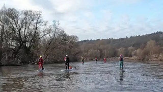 44 км по Осетру на SUP от Зарайска до Берхино