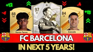 THIS IS HOW FC BARCELONA WILL LOOK LIKE IN 5 YEARS!! 😱 🔥 | FC BARCELONA IN NEXT 5 YEARS!