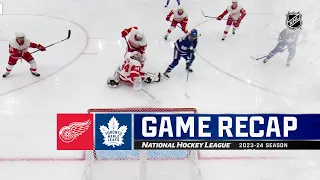 Red Wings @ Maple Leafs 10/5 | NHL Highlights 2023