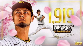 Yu Darvish Sets MLB Record for Most Strikeouts by a Japanese-Born Pitcher!