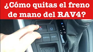 ¿Como desactivo el freno de mano en el RAV4?