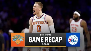 2024 NBA Playoffs: Knicks OUTLAST 76ers, ADVANCE to East Semifinals | CBS Sports