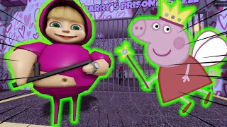 PEPPA PIG PLAYS - RUSSIAN GIRL PRISON RUN IN REAL LIFE Obby New Update Roblox