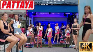 [4K] Pattaya Soi Buakhao & LK Metro Scenes ,Soi Diana , Soi 13/2 ,Beach Road | October 2022 Thailand