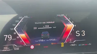 BMW X1 18i U11 2023 136HP acceleration 0-100km